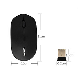 Yonis Souris Sans Fil Silencieuse 1600DPI Verte