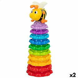 Blocs Empilables Winfun Abeille 13 x 35,5 x 13 cm 2 Unités 