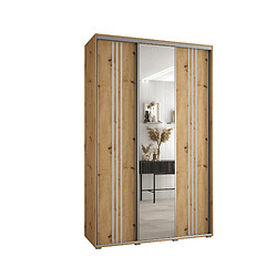 Abiks Meble Armoire DAVOS 7 À Portes Coulissantes 235,2/150/60 3 Portes