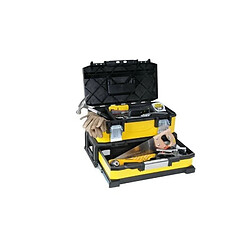 STANLEY Boite a outils a tiroir jaune 51cm vide