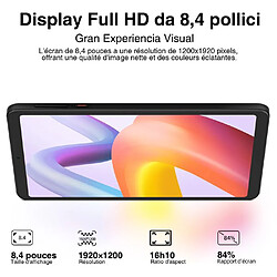 NC Tablette Tactile DOOGEE T20Mini Android 13,Octa Core,9Go+128Go-1To 8.4"FHD+,5060mAh 13MP,TÜV Certificat,Double SIM+TF,Widevine L1