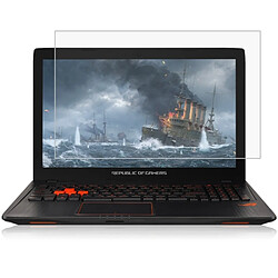 Wewoo Film de protection en verre trempé pour écran d'ordinateur portable ASUS ROG GL553VE 15.6 pouces