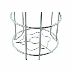 Porte-rouleaux pour Papier Toilette DKD Home Decor 16 x 15 x 16 cm Argenté Métal Chrome