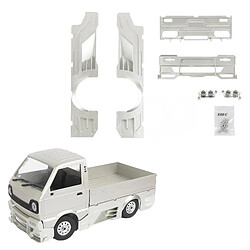 Avis Encerclement En Plastique Large Mise à Niveau Du Corps Bricolage Pour 1/10 WPL D12 RC Voiture Camion Van Argent