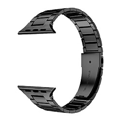 Avizar Bracelet pour Apple Watch 41mm / 40mm / 38 mm Maillons Acier Noir