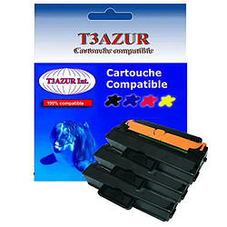 3 Toners Laser compatibles pour Samsung ML2545, ML2956 (MLT-D103L) - 2 500 pages - T3AZUR