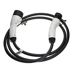 vhbw Câble de recharge type 2 vers type 2 compatible avec Alfa Romeo Tonale voiture électrique - 1 phase, 32 A, 7 kW, 3 m