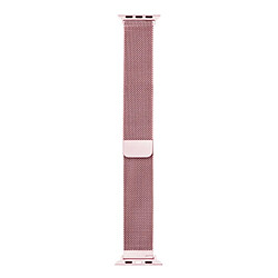 BigBen Bracelet pour Apple Watch 42/44/45/49mm Milanaise Rose