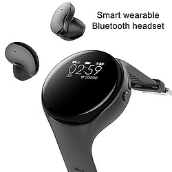 Universal Poignet bluetooth casque casque sans fil musique casque couleur écran sport