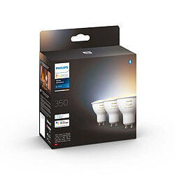 Philips Ampoule connectée Hue WA 5W Pack de 3 GU10