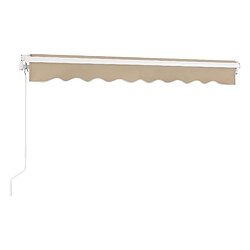 Avis Helloshop26 Store banne avec manivelle 250 x 200 cm beige 03_0008298