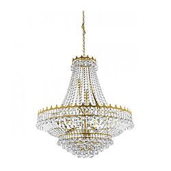 Searchlight Grand Chandelier Versailles Or 13 ampoules 250cm