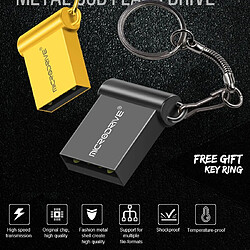 Avis Wewoo Clé USB Clés USB MicroDrive 8 Go USB 2.0 en métal pour mini-disques noir