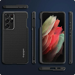 Spigen Sgp Spigen Liquid Air P Coque Compatible avec Samsung Galaxy S21 Ultra - Noir - S-Pen Non Inclus