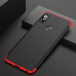 Wewoo Coque or pour Xiaomi Redmi Note 5 Pro Trois-paragraphe 360 Degrés couverture complète PC Housse de protection arrière pas cher