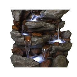 Acheter Fontaine de jardin Bonorva bloc de rochers avec cascade et éclairage LED - Ubbink