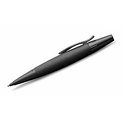 Faber-castell 138690-mine rotatif e-motion pure black schreibstärke b (noir)