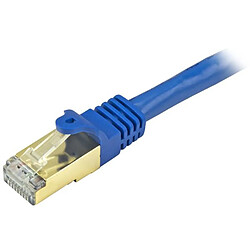 StarTech.com C6ASPAT10BL câble de réseau 3 m Cat6a U/FTP (STP) Bleu