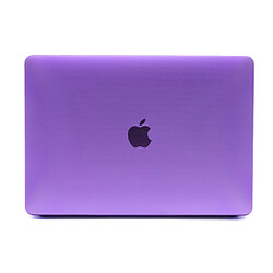 Coque en TPU anti-rayures, motif à pois violet pour votre MacBook Pro 13-pouces A1708/A1706/A1989/A2159/A2251/A2289/A2338