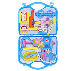 Doctor Kit Pretend Play Set Doctor Nurse Game Playset Toys Dark Blue