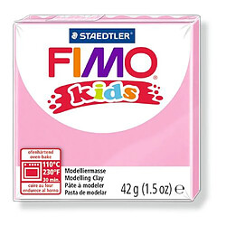 Pâte Fimo Kids 42 g Rose 8030.25 - Fimo