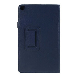 Etui en PU bleu foncé pour votre Samsung Galaxy Tab A 8.0 Wi-Fi (2019) SM-T290