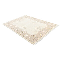 Vidal Tapis de laine 206x150 beige Darya