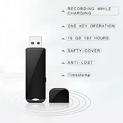 Universal Mini magnétophone USB 32 Go, petit lecteur flash, appareil d'enregistrement, micro enregistreur audio numérique, mini magnétophone à activation vocale pas cher