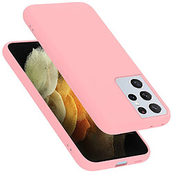 Cadorabo Coque Samsung Galaxy S21 ULTRA Etui en Rose