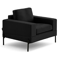 Lisa Design Isaure - fauteuil en velours