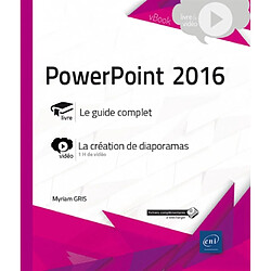 PowerPoint 2016 : livre, le guide complet : vidéo, la création de diaporamas - Occasion