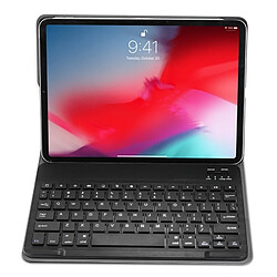 Acheter Wewoo Clavier Bluetooth détachable + Etui en cuir à rabat texture horizontale avec support pour iPad Pro 11 pouces (2018) (Noir)