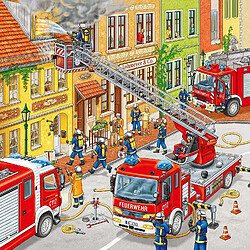 Acheter Ravensburger - 09401 - Puzzle Enfant Classique - Les Pompiers au Travail - 3 x 49 Pièces