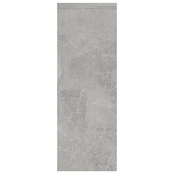 Acheter vidaXL Étagère murale Gris béton 45,1x16x45,1 cm Bois d’ingénierie