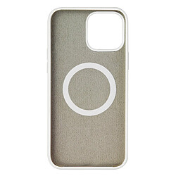 Avizar Coque iPhone 13 Compatible Magsafe Finition Soft-Touch blanc