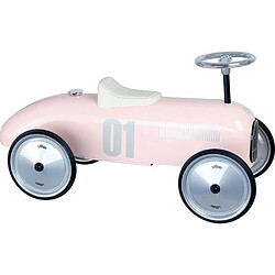 Vilac Porteur voiture vintage rose tendre