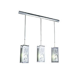 Luminaire Center Suspension Euphoria Chrome poli