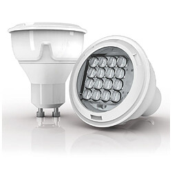 XanLite Ampoule LED spot, culot GU10, 6,1W cons. (50W eq), lumière blanc chaud