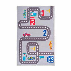 Paris Prix Tapis Enfant Imprimé Coco III Multicolore 120 x 180 cm