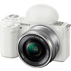 Kit Sony ZV-E10 16-50 Blanc