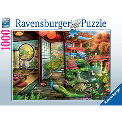 Ravensburger Puzzle 1000 p - l heure du the au jardin japonais