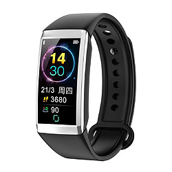 Wewoo Bracelet connecté TD19 1,14 pouces IPS écran intelligent IP67 ÉtancheRappel d'appel de soutien / Surveillance de la fréquence cardiaque / de la pression artérielle / du sommeil / Caméra à distance Noir