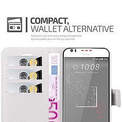 Avis Cadorabo Coque HTC Desire 10 LIFESTYLE / Desire 825 Etui en Blanc