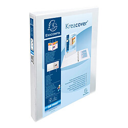 EXACOMPTA Classeur personnalisable Kreacover, A4 Maxi, blanc ()