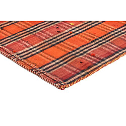 Vidal Tapis de laine 205x134 rouge Jajim