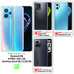 Cadorabo Coque Realme 9 5G / 9 PRO / V25 / Q5 / OnePlus Nord CE 2 LITE 5G Etui en Gris