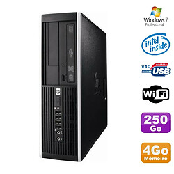 PC HP Elite 6000 Pro SFF E5400 2.7Ghz 4Go Disque 250Go WIFI W7 Pro - Occasion