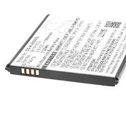 vhbw Li-Ion batterie 1900mAh (3.8V) pour téléphone portable mobil smartphone Asus ZenFone Go 5.0, X00A, X00ADA, ZB500KL