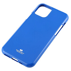 Wewoo Coque Souple JELLY TPU anti-choc et anti-rayures pour iPhone 11 Pro Bleu