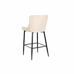 Tabouret DKD Home Decor Noir Beige Métal 58,5 x 48,5 x 96,5 cm 48 x 55 x 100 cm 48 x 55 x 96,5 cm